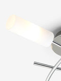 Chrome Seville flush fitting ceiling light 52cm, imported from the UK