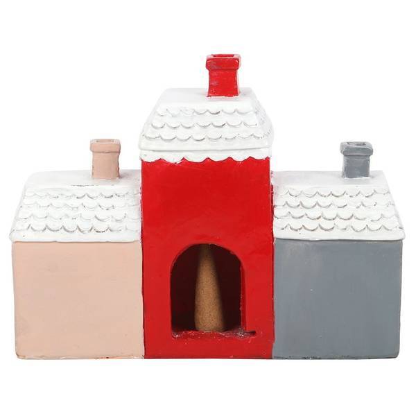 Something Different Village Christmas Incense Cone Holder (British brand)
