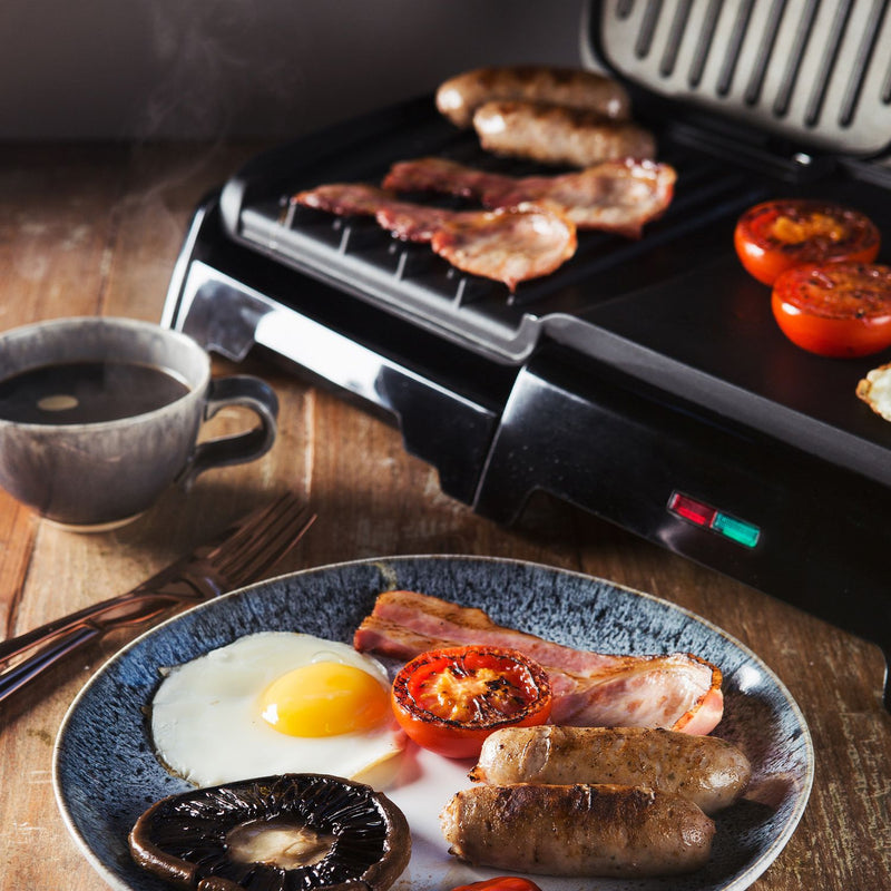 George Foreman large variable temp grill and griddle (British brand)
