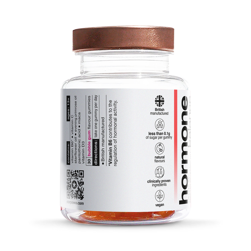 Starpowa hormone balance vitamin gummies 30 count (British brand)