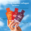 Zooki marine collagen supplement Sour Cherry 14 sachets (British brand)