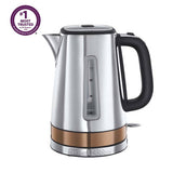 Russell Hobbs Luna Quiet Boil kettle metallic 1.7 litre, imported from the UK