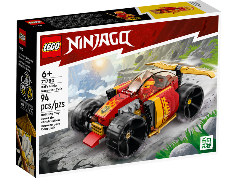 LEGO Ninjago Kai's Ninja Race Car EVO 94 Pieces, UK version
