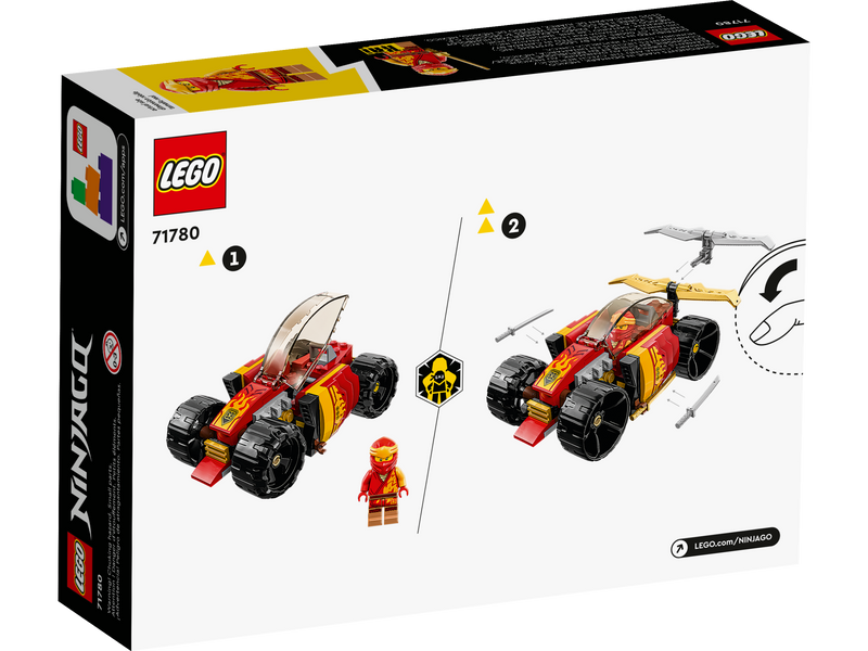 LEGO Ninjago Kai's Ninja Race Car EVO 94 Pieces, UK version