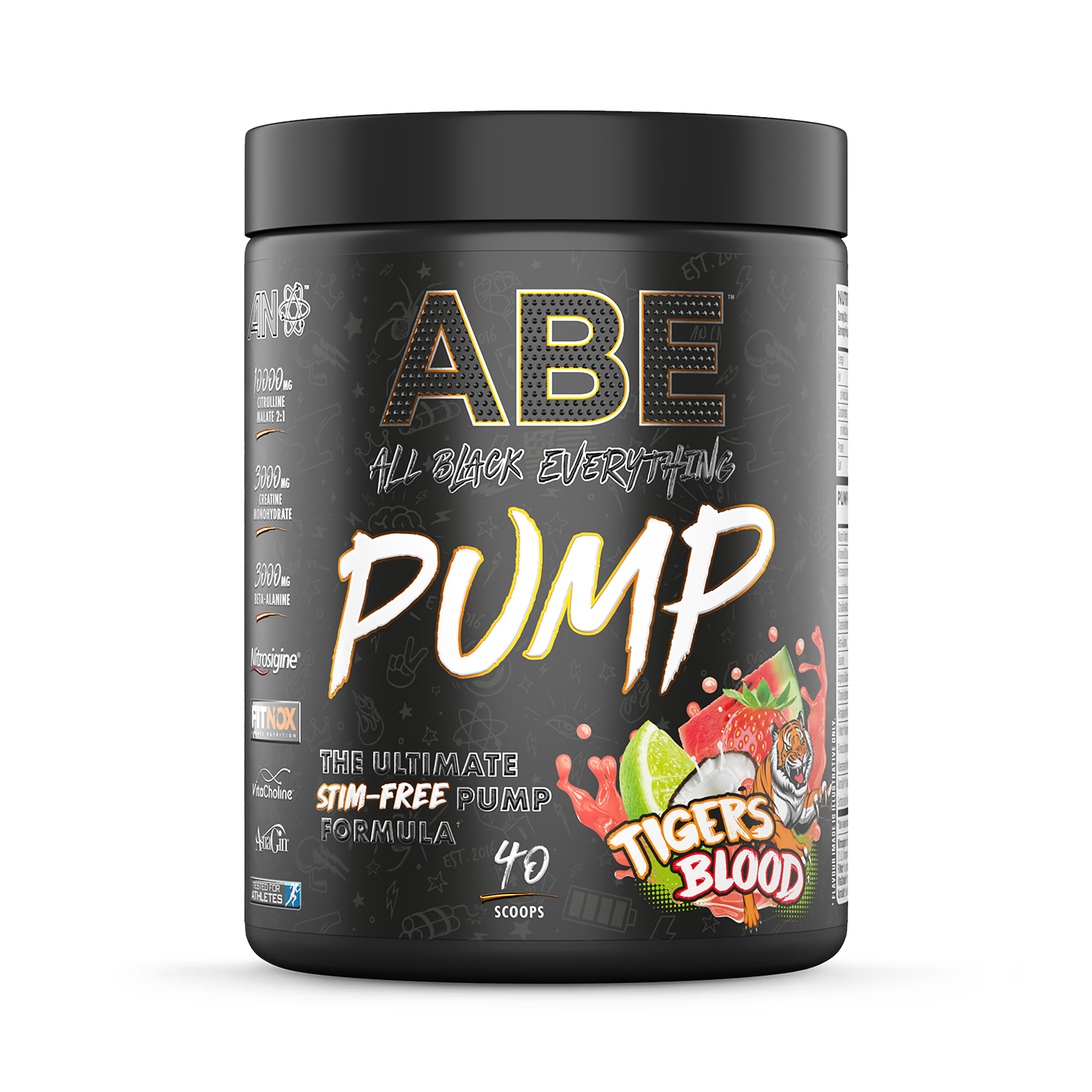 Applied Nutrition pre-workout powder Tigers Blood 500g - British product