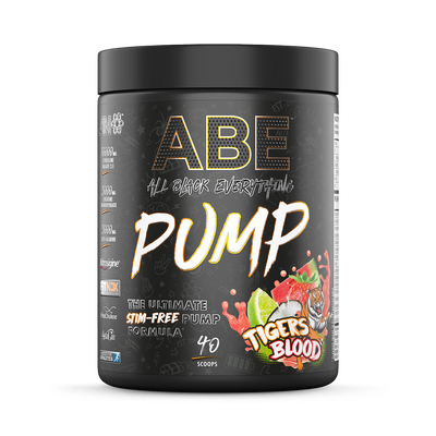 Holland & Barrett Applied Nutrition ABE Pump Pre Workout Powder Tigers Blood 500g- Buy online at McGrocer
