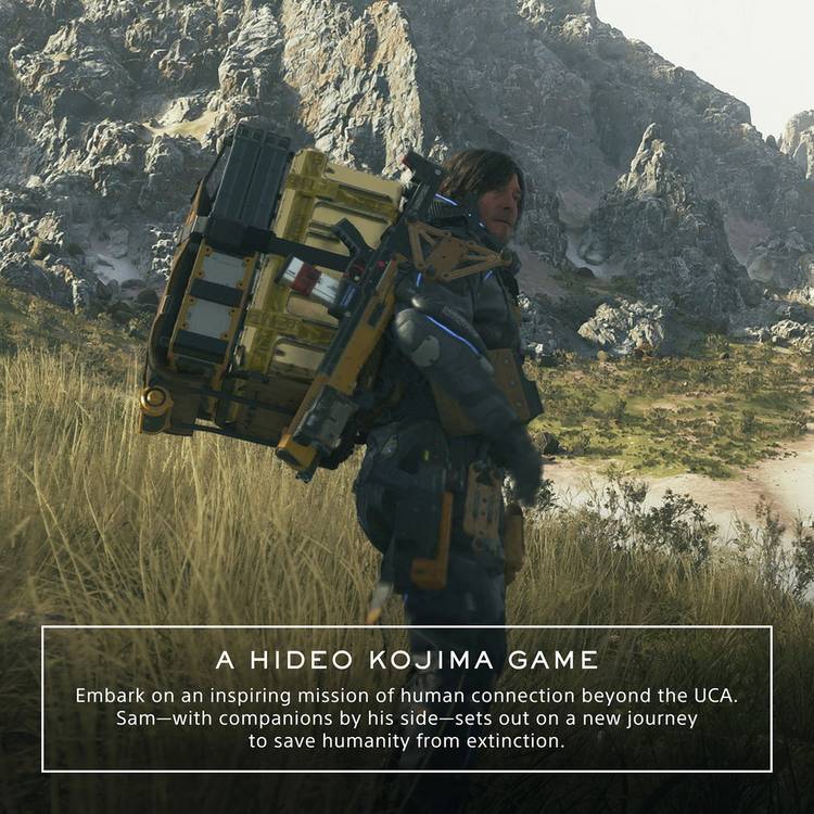 Kojima Productions Death Stranding 2 PS5 game (British brand)