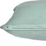 Habitat Velvet Cushion - Sage - 55x55cm