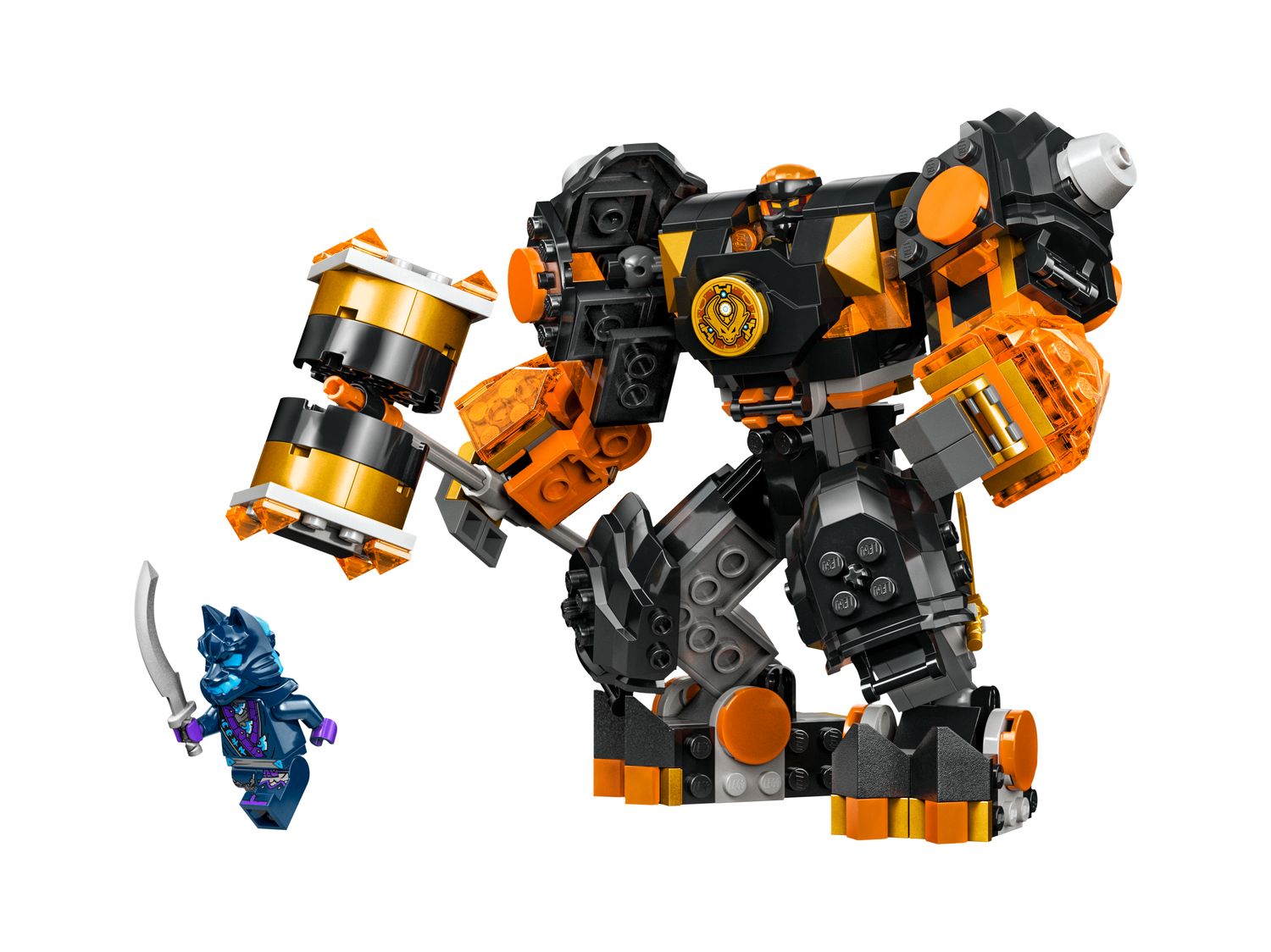 LEGO Cole's Elemental Earth Mech 235 Pieces - British product