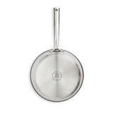 Habitat brushed stainless steel frying pan 24cm - British product