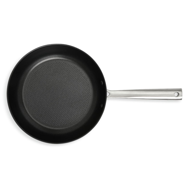 Habitat brushed stainless steel frying pan 24cm - British product