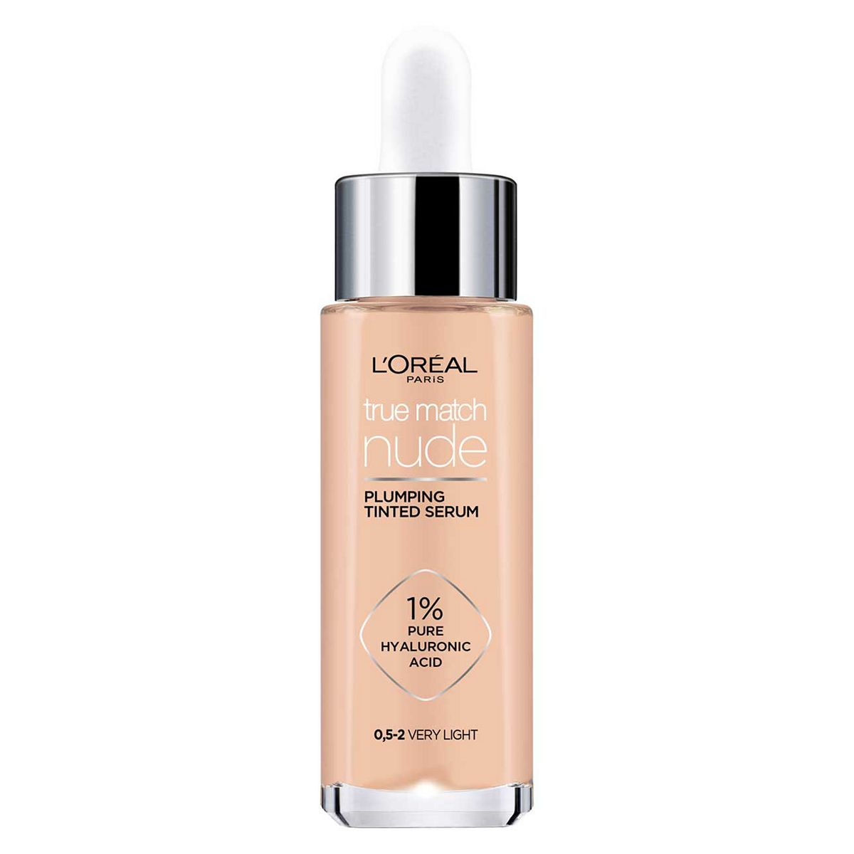 L'Oreal Paris True Match Nude Plumping Tinted Skin Serum, 1% Hyaluronic Acid GOODS Boots   