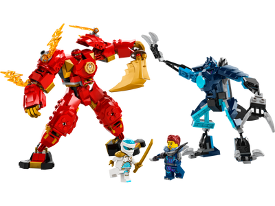 Kit de construction LEGO Kai's Elemental Fire Mech 322 Pièces - Acheter en ligne chez McGrocer