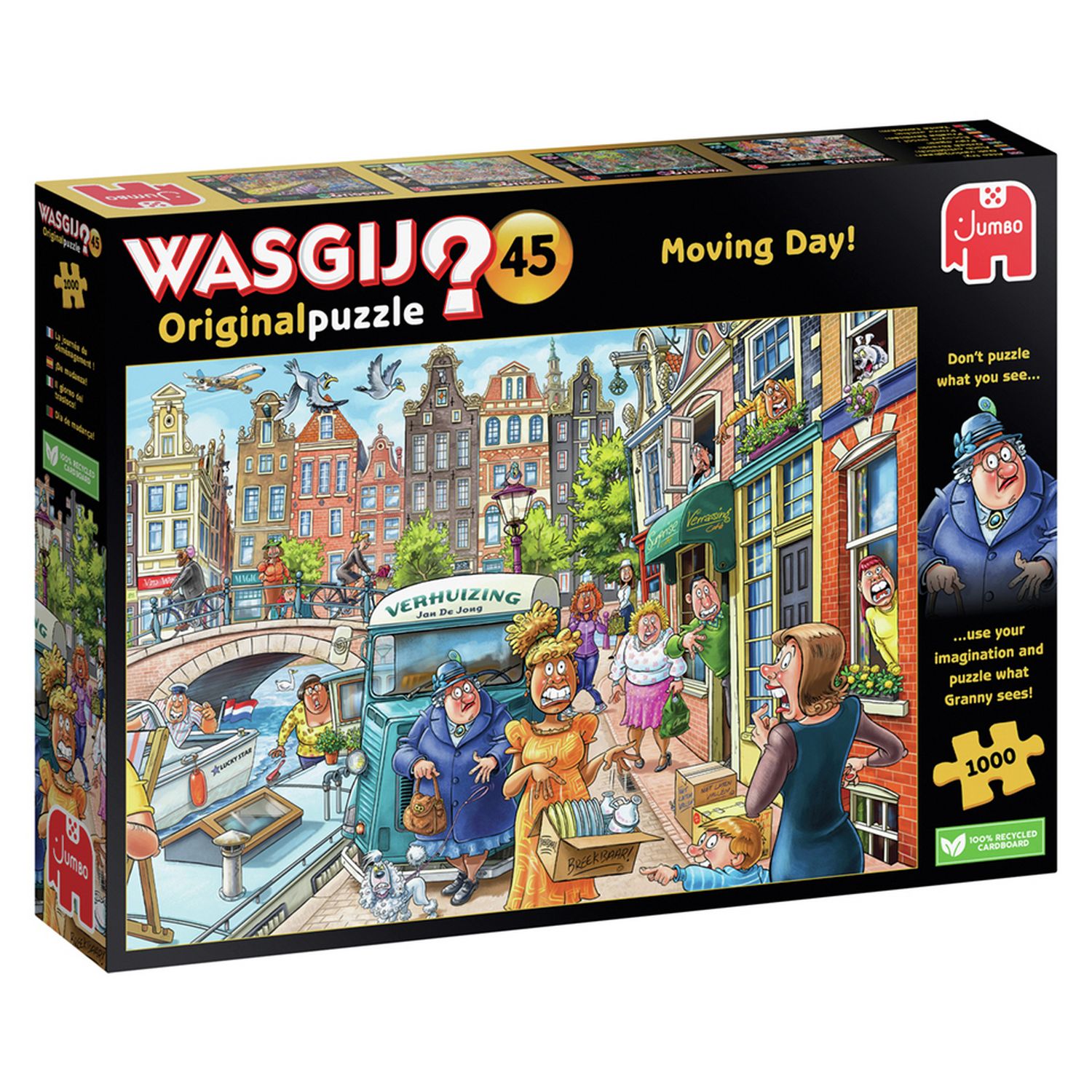 Wasgij jigsaw puzzle Moving Day 1000 pieces - British product