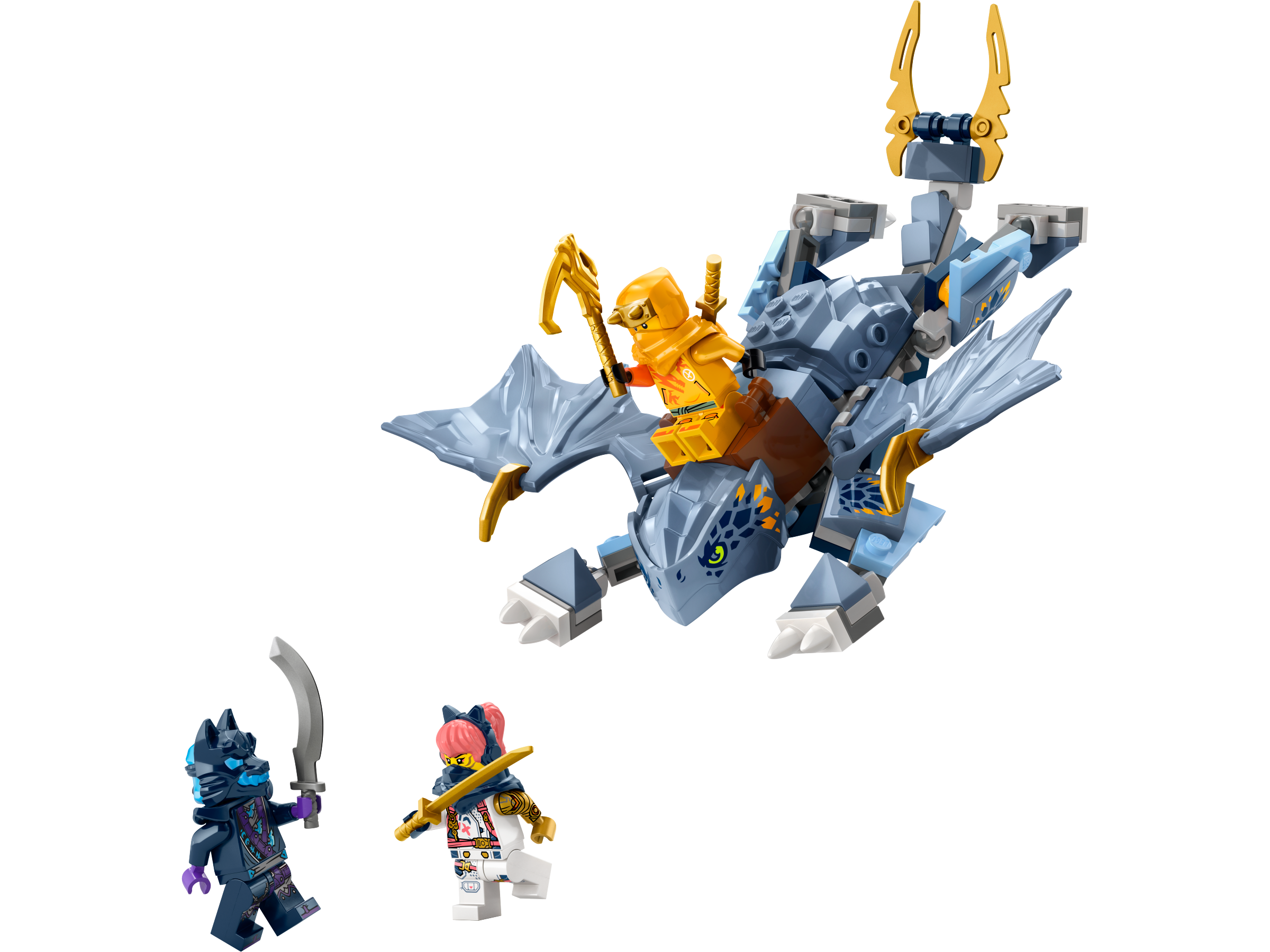 LEGO Young Dragon Riyu Ninja dragon playset 132 pieces (British brand)