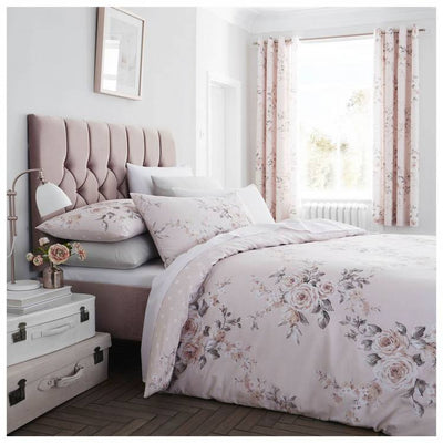 Argos Catherine Lansfield Canterbury Blush Bedding Set - Superking- Buy online at McGrocer