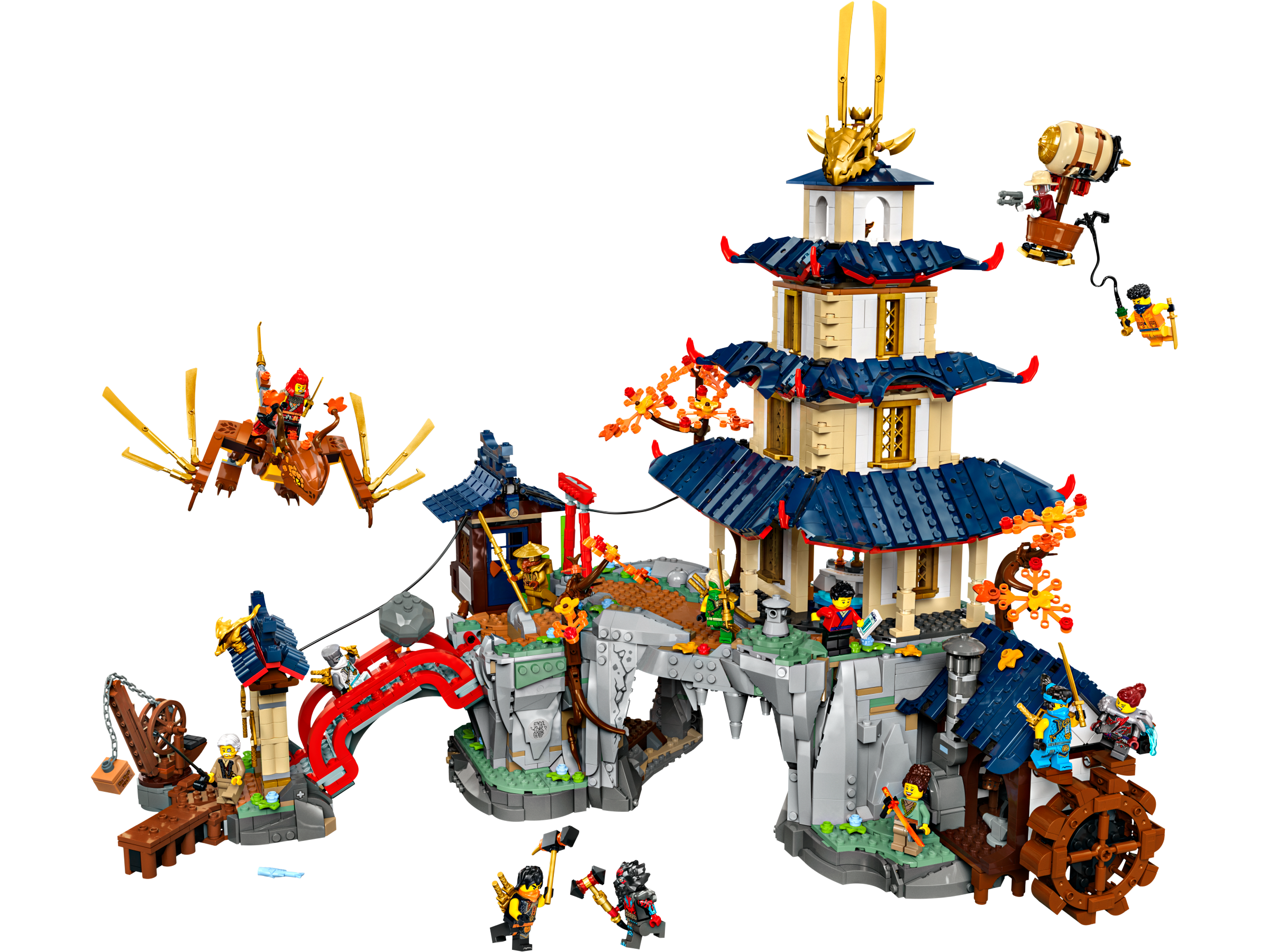 LEGO Tournament Temple City building set 3489 pieces (British brand)