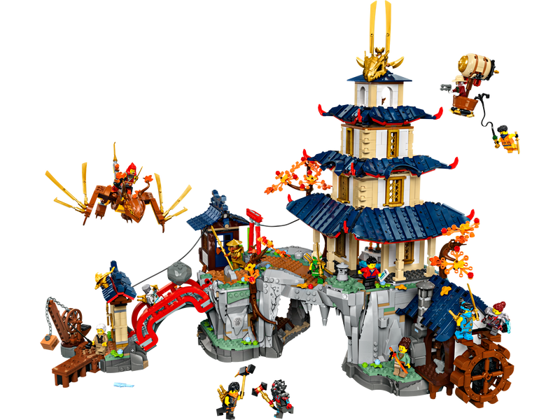 LEGO Tournament Temple City building set 3489 pieces (British brand)