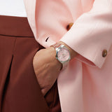 Lorus watch pale pink sunray dial 34mm - British product