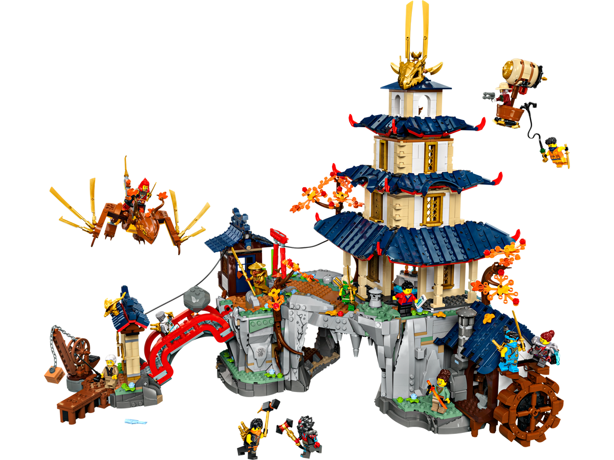LEGO Tournament Temple City building set 3489 pieces (British brand)
