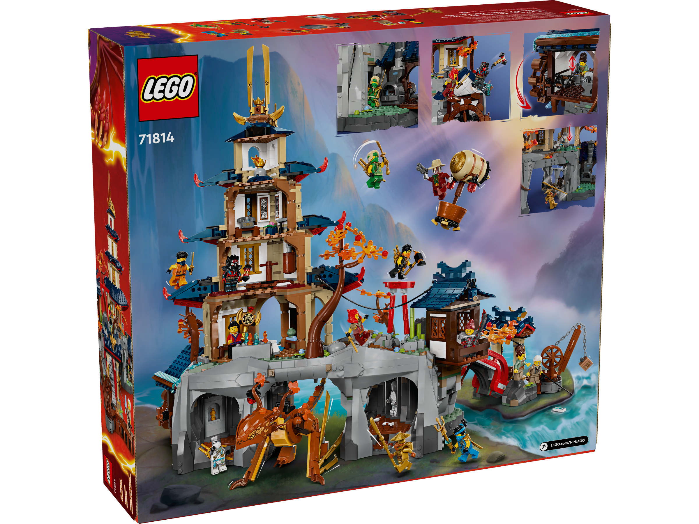 LEGO Tournament Temple City building set 3489 pieces (British brand)