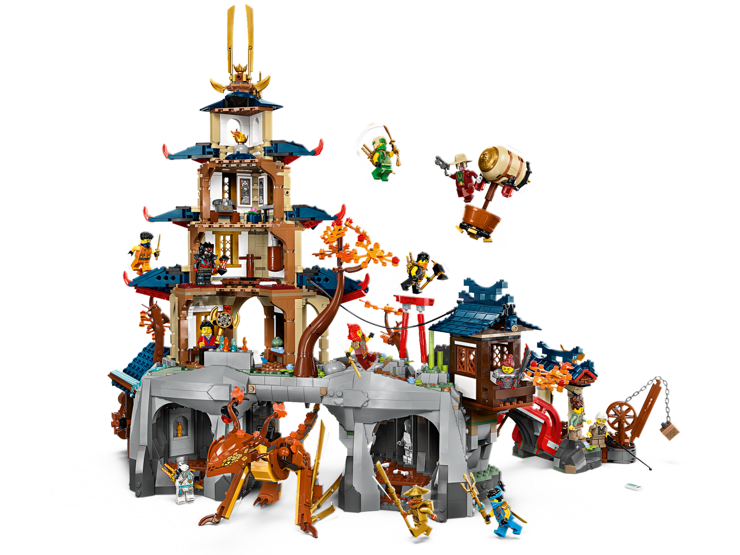 LEGO Tournament Temple City building set 3489 pieces (British brand)