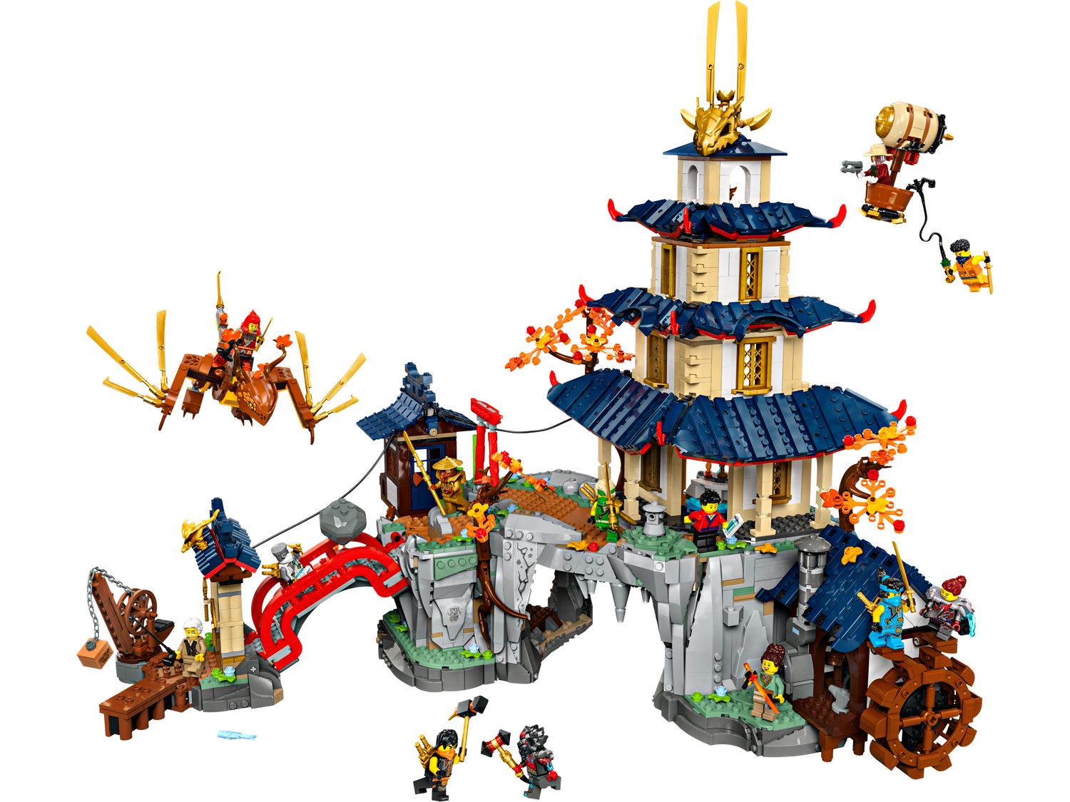 LEGO Tournament Temple City building set 3489 pieces (British brand)