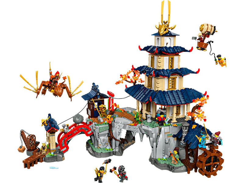 LEGO Tournament Temple City building set 3489 pieces (British brand)