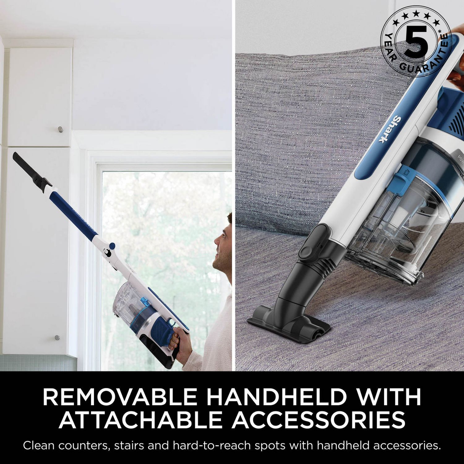 Shark PowerPro cordless vacuum cleaner with Anti Hair Wrap, imported from the UK