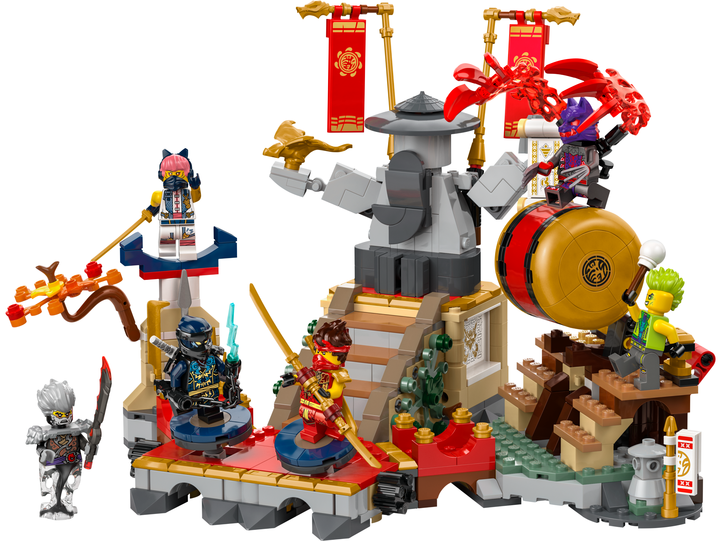 LEGO NINJAGO Tournament Battle Arena building set 659 pieces (British brand)
