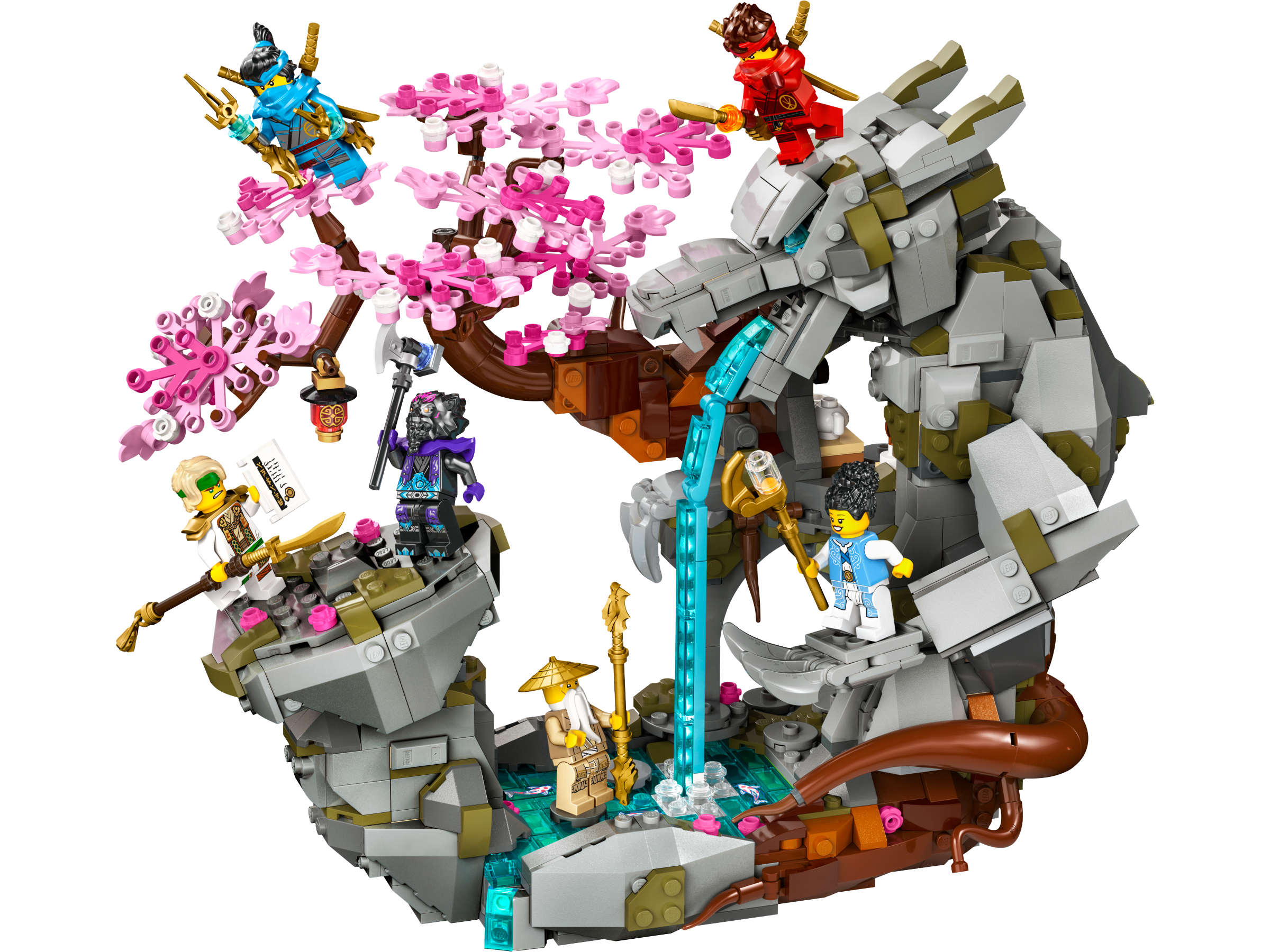 LEGO Dragon Stone Shrine Set 1212 Pieces - British product
