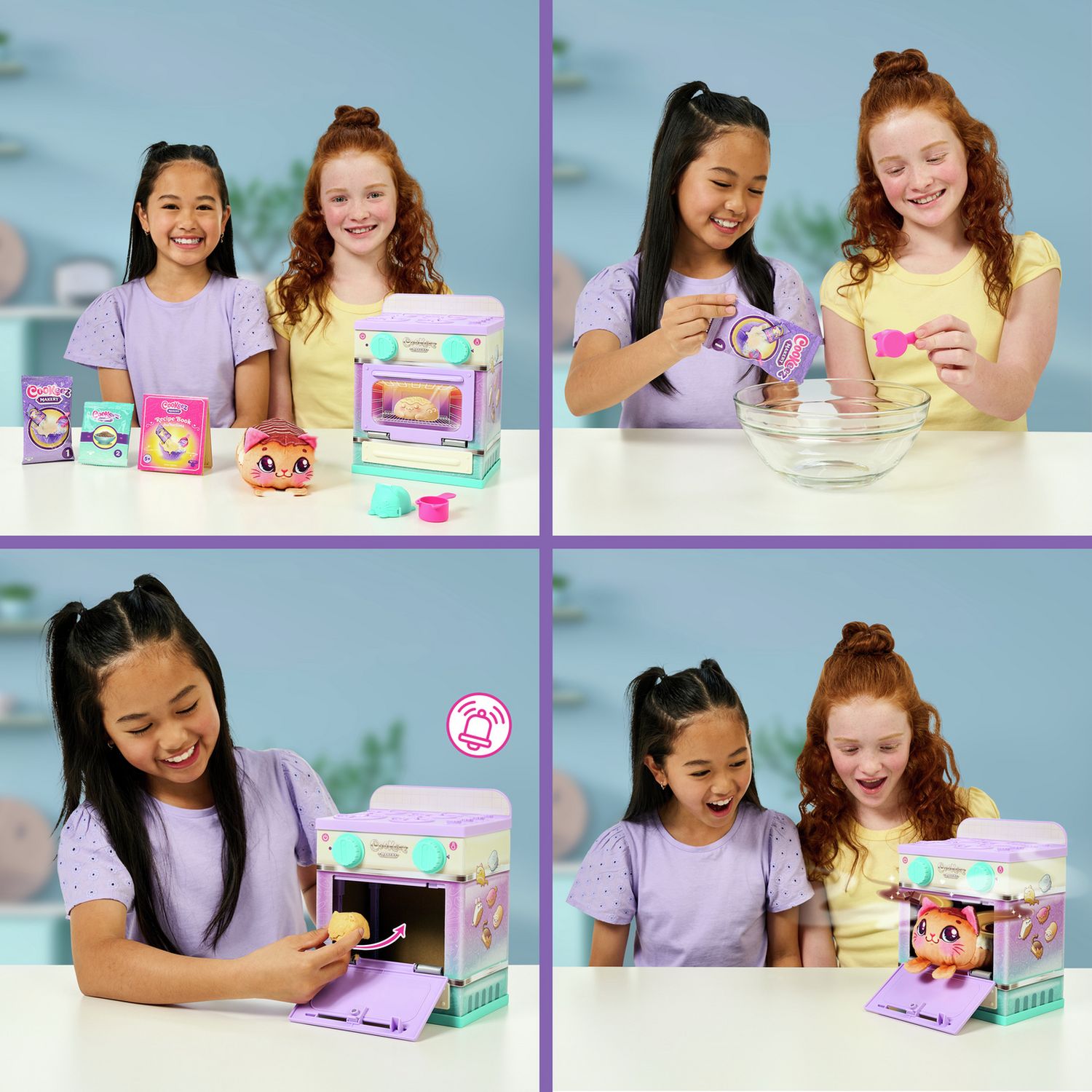 Cookeez Makery Lil' Bakez toy oven playset, UK version