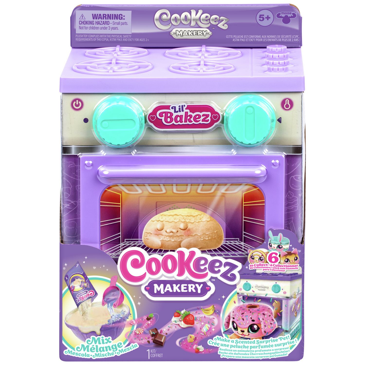 Cookeez Makery Lil' Bakez toy oven playset, UK version