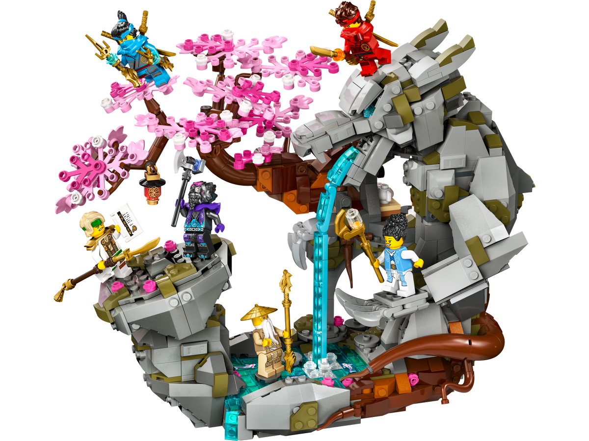 LEGO Dragon Stone Shrine Set 1212 Pieces - British product