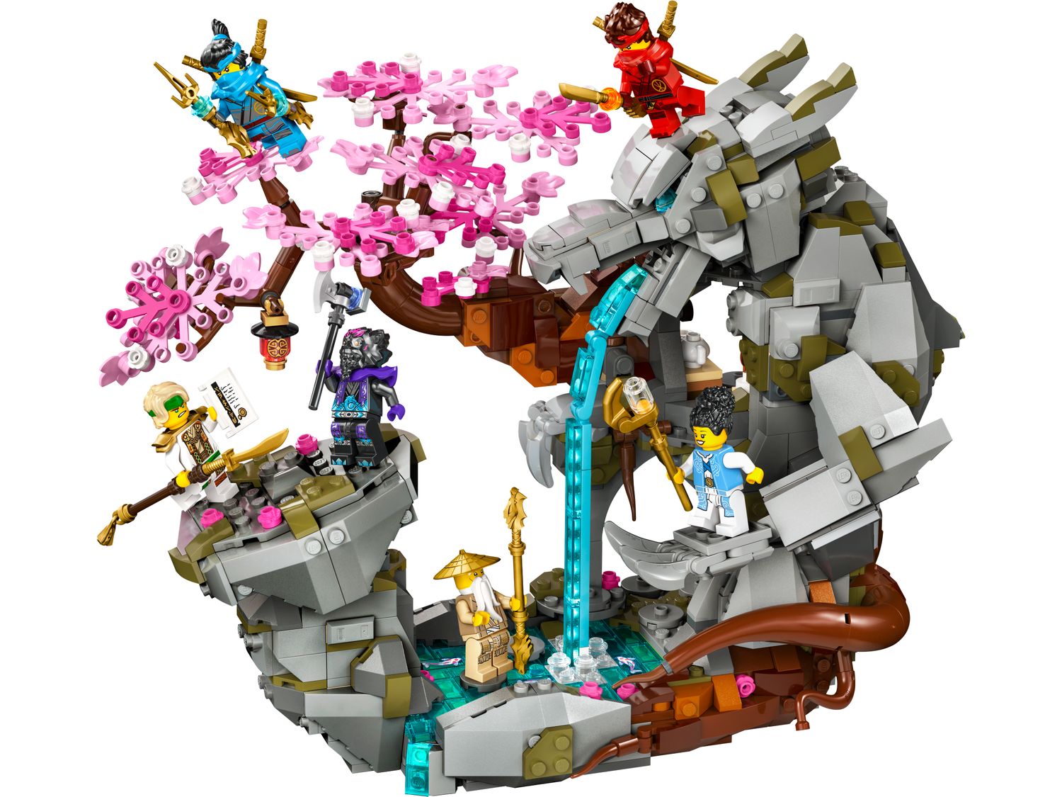 LEGO Dragon Stone Shrine Set 1212 Pieces - British product