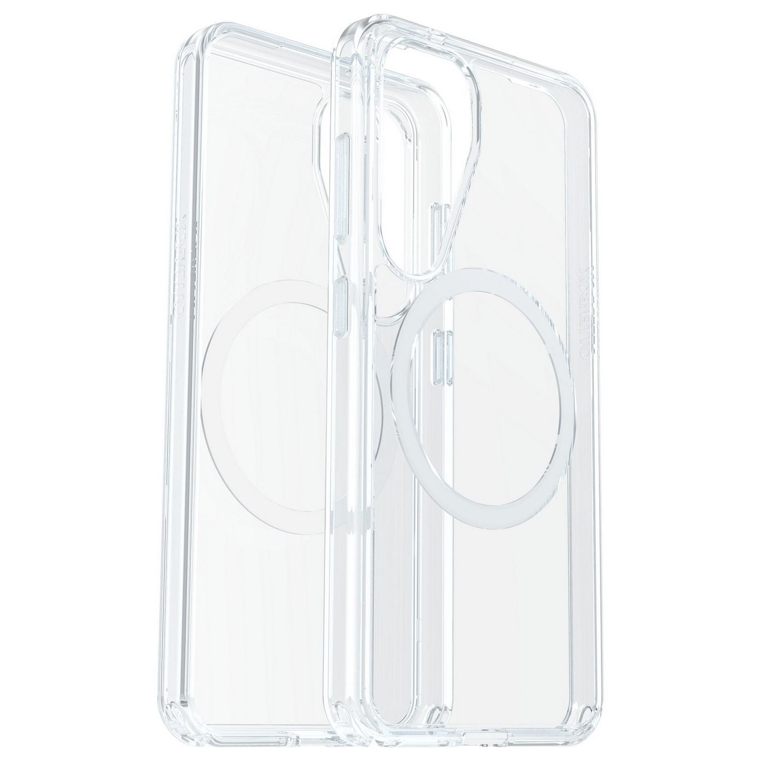 OtterBox Symmetry magnetic clear case for Samsung Galaxy S25 (British brand)