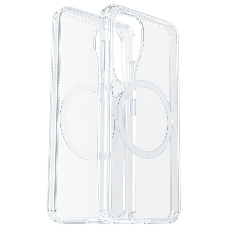 OtterBox Symmetry magnetic clear case for Samsung Galaxy S25 (British brand)