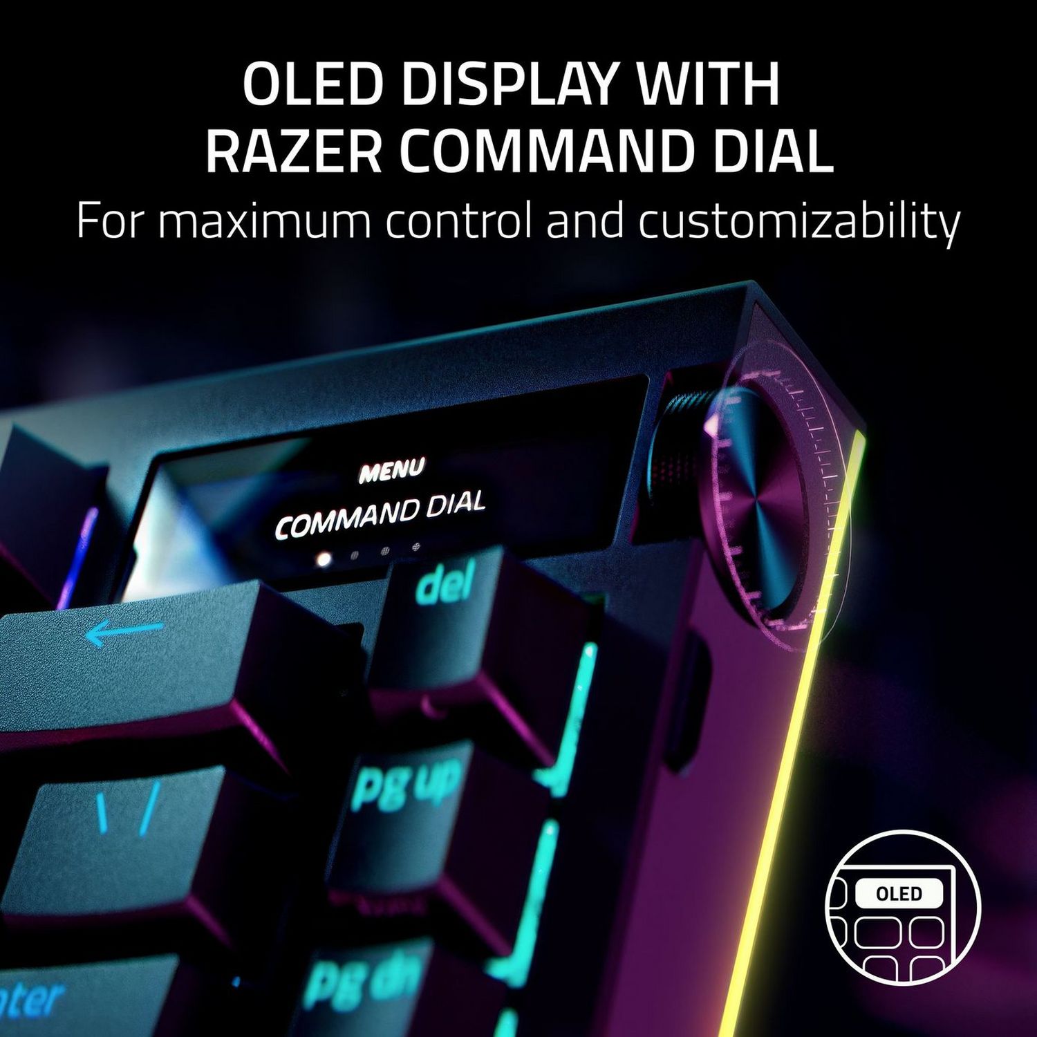 Razer BlackWidow V4 Pro gaming keyboard 75% wireless (British brand)
