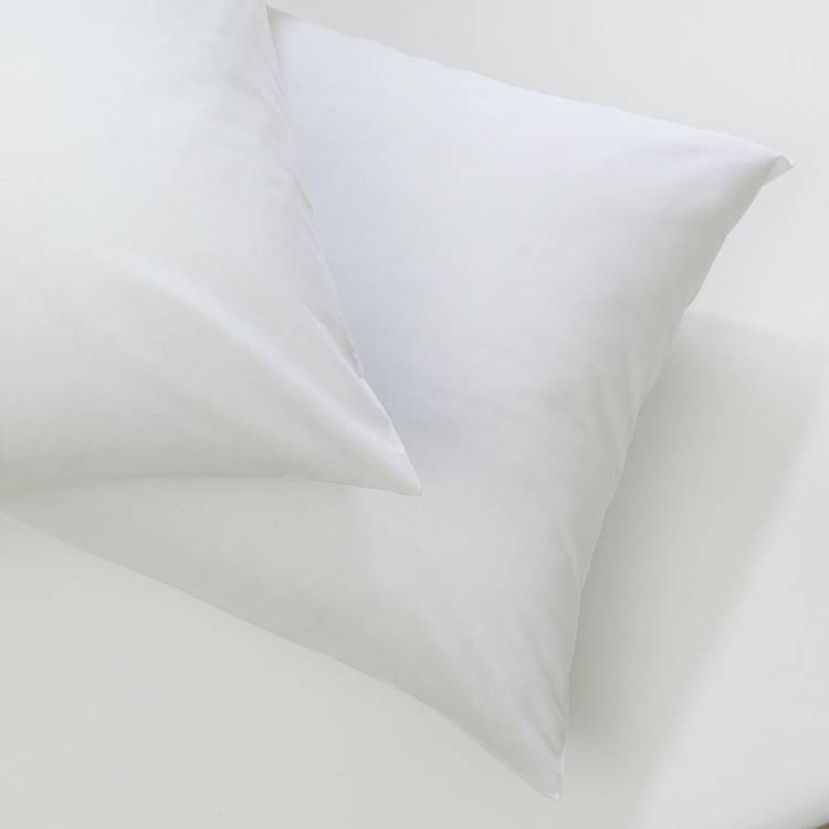 Habitat Easycare bedding bundle single white percale, UK version