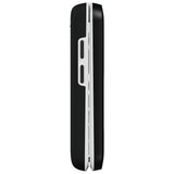 Doro Leva E30 4G clamshell phone black and white, imported from the UK