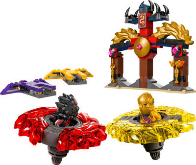 LEGO NINJAGO Dragon Spinjitzu Battle Pack Building Set 186 Pieces