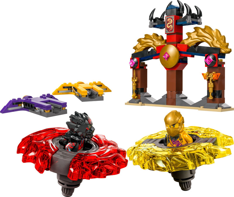 LEGO NINJAGO Dragon Spinjitzu Battle Pack building set - British product