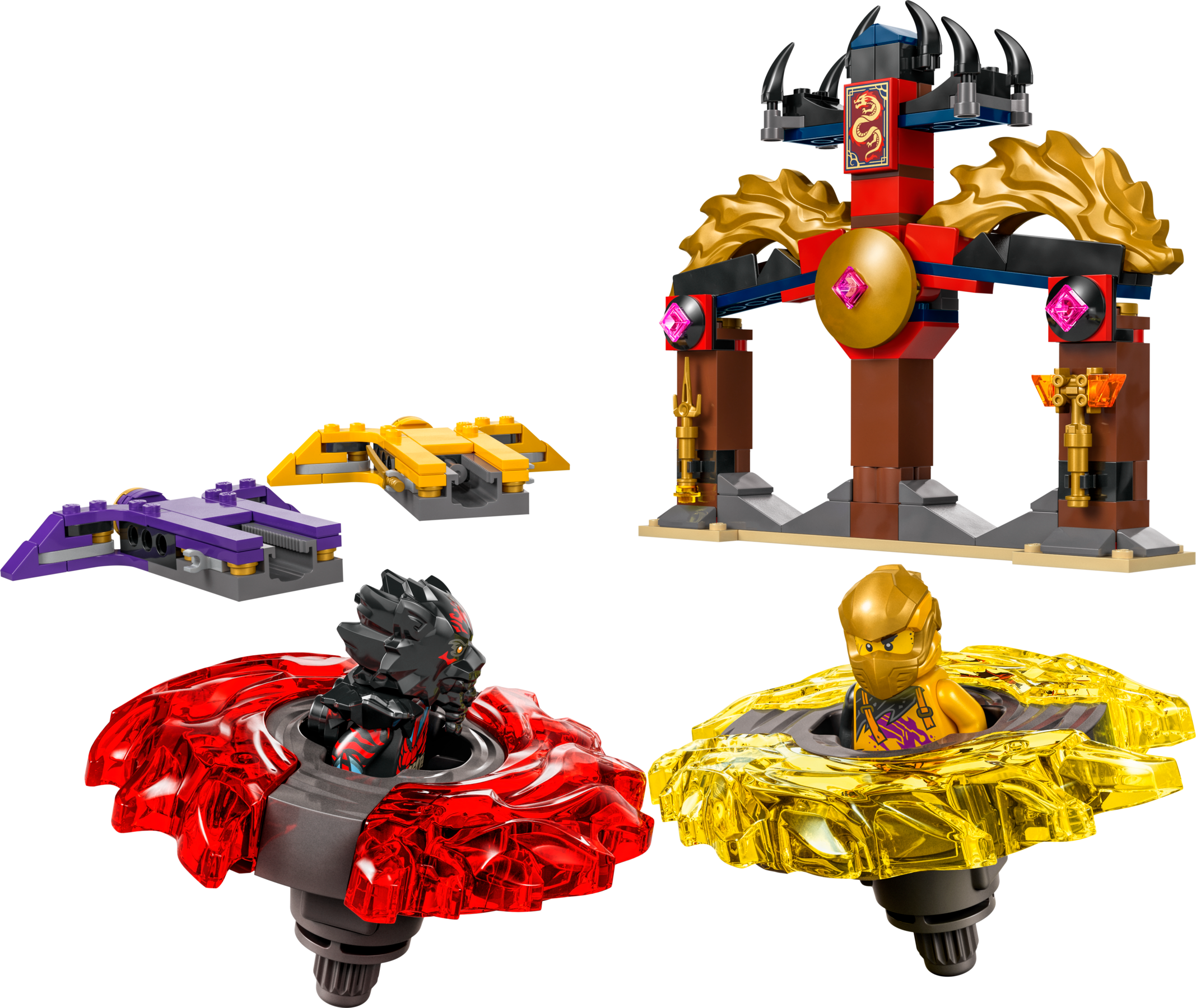 LEGO NINJAGO Dragon Spinjitzu Battle Pack building set - British product