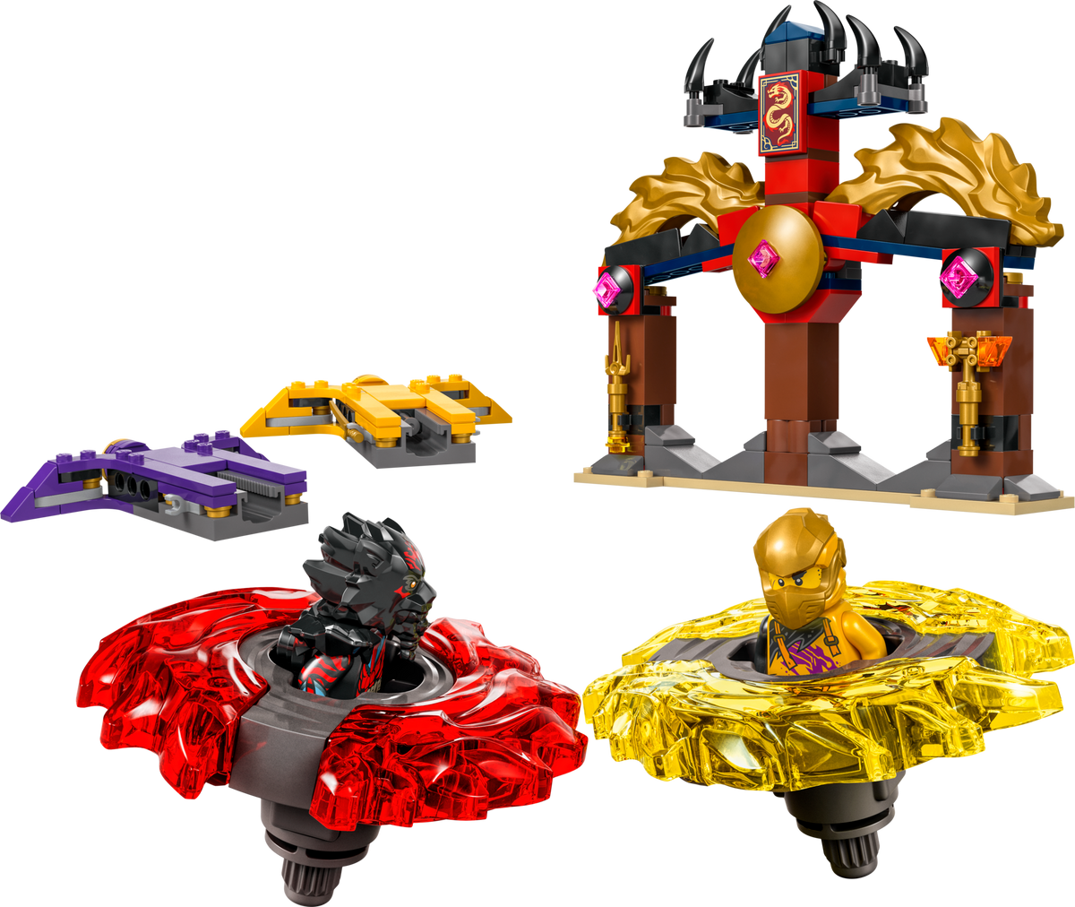 LEGO NINJAGO Dragon Spinjitzu Battle Pack building set - British product