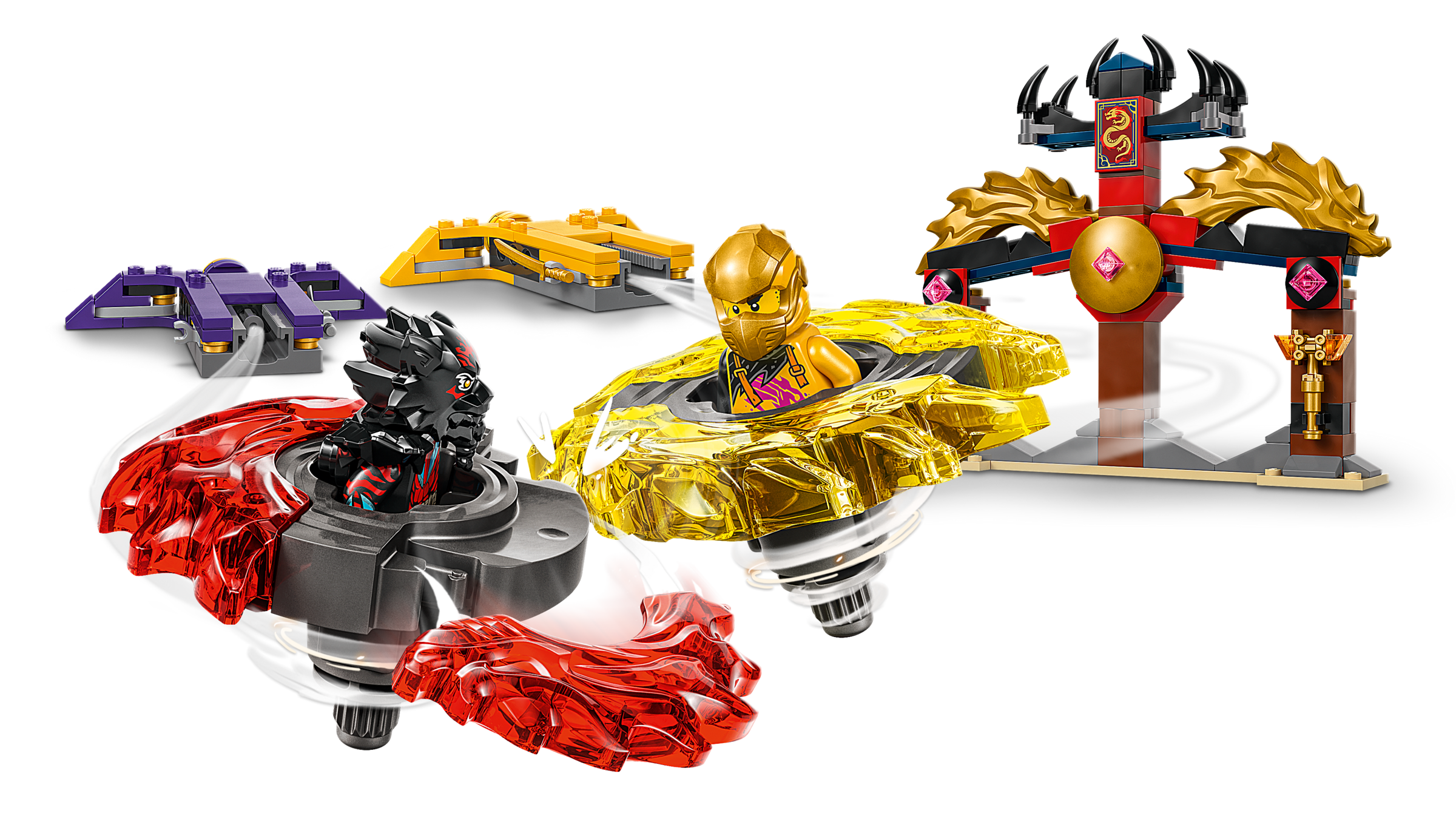 LEGO NINJAGO Dragon Spinjitzu Battle Pack building set - British product