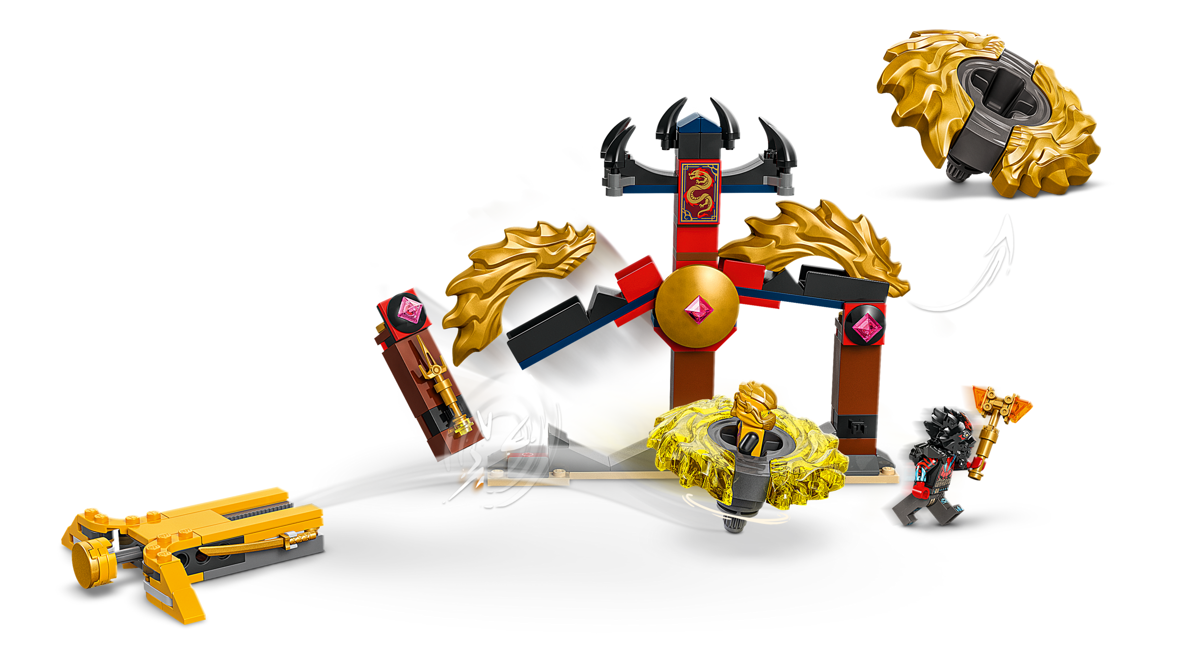 LEGO NINJAGO Dragon Spinjitzu Battle Pack building set - British product