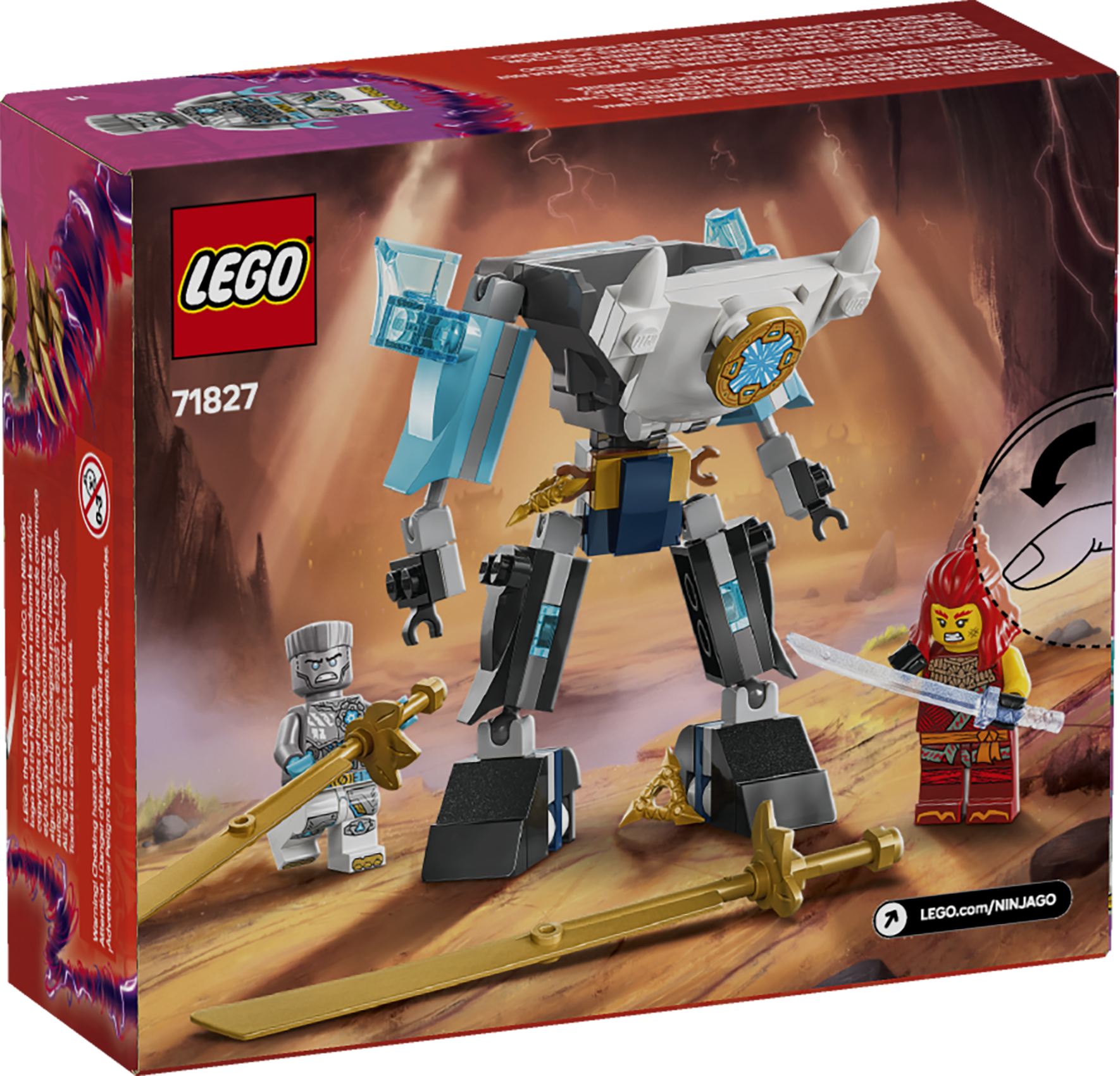 LEGO Zanes Battle Suit Mech 92 pieces (British brand)