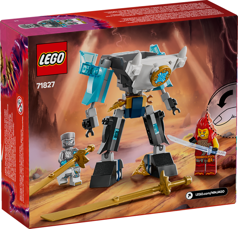 LEGO Zanes Battle Suit Mech 92 pieces (British brand)