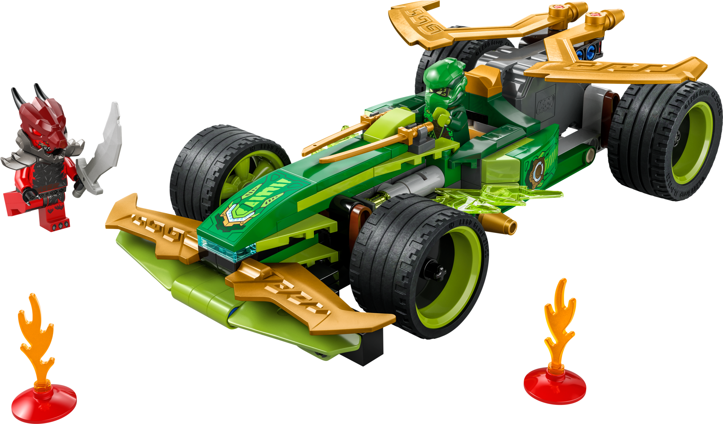 LEGO NINJAGO Lloyd's Pull-Back Race Car, UK version
