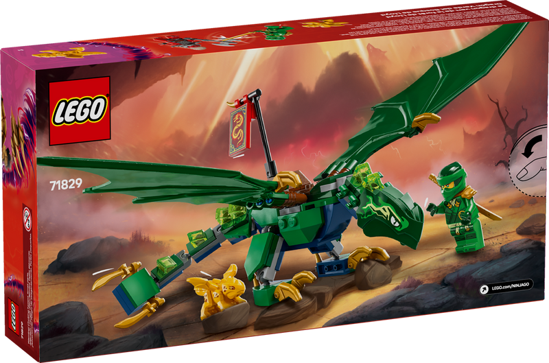LEGO Lloyd's Green Forest Dragon playset, UK version
